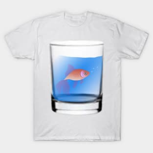 Goldfish in Glass T-Shirt